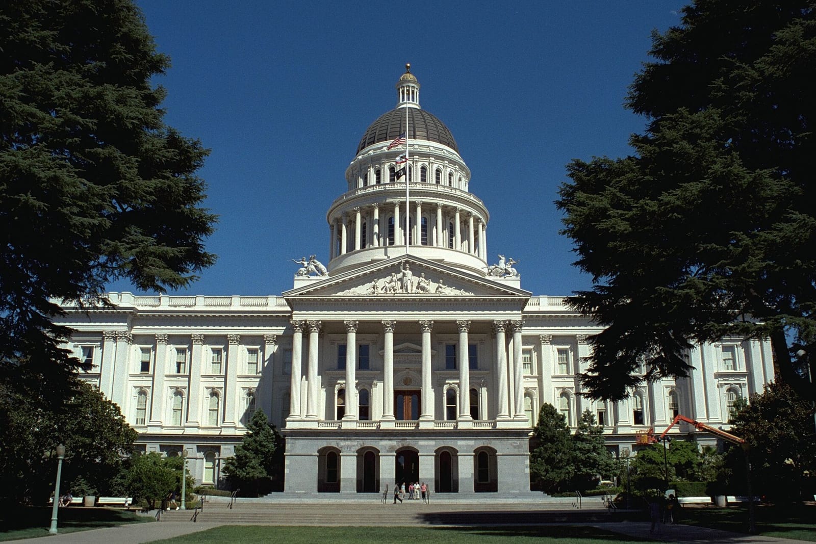 The California State Capitol in Sacramento