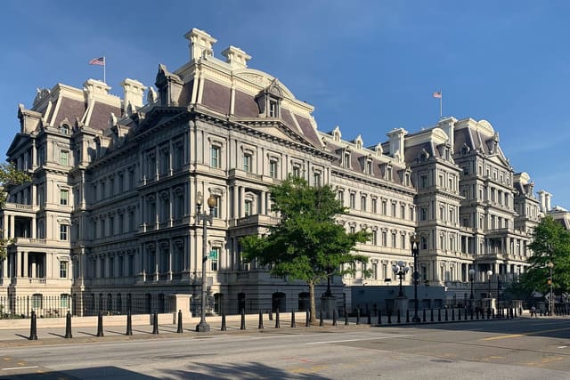 The Eisenhower Executive Office Building in Washington