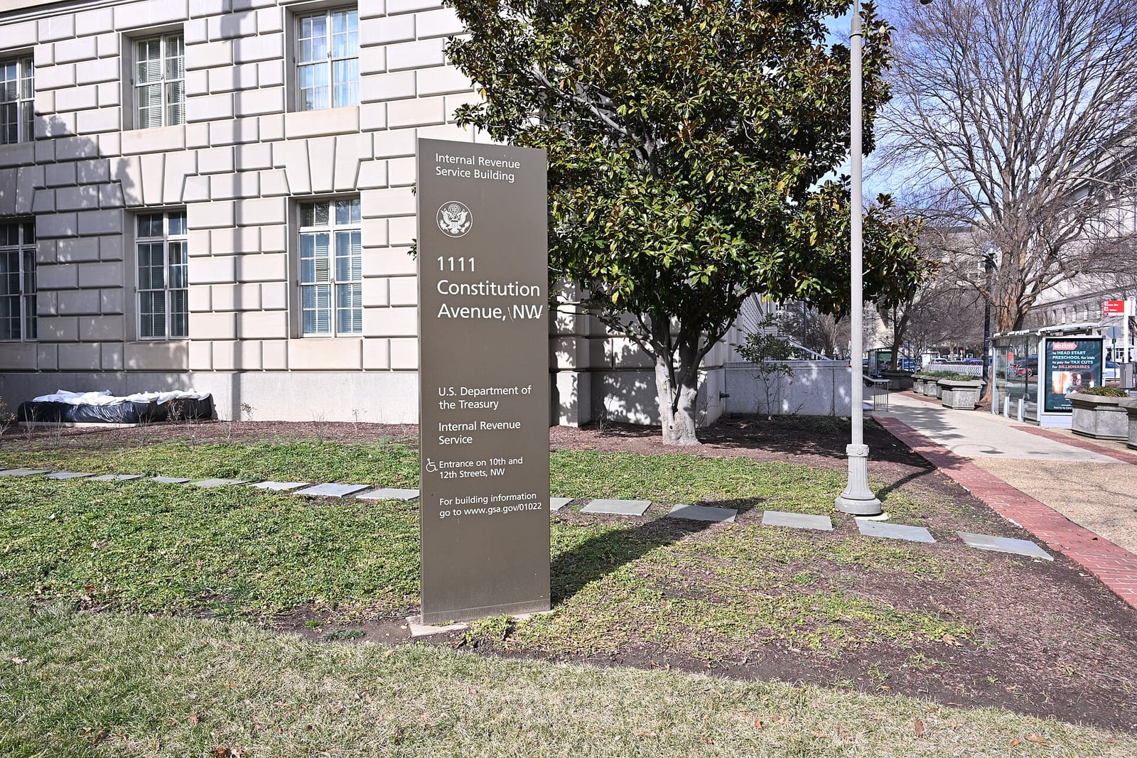 The Internal Revenue Service building in Washington