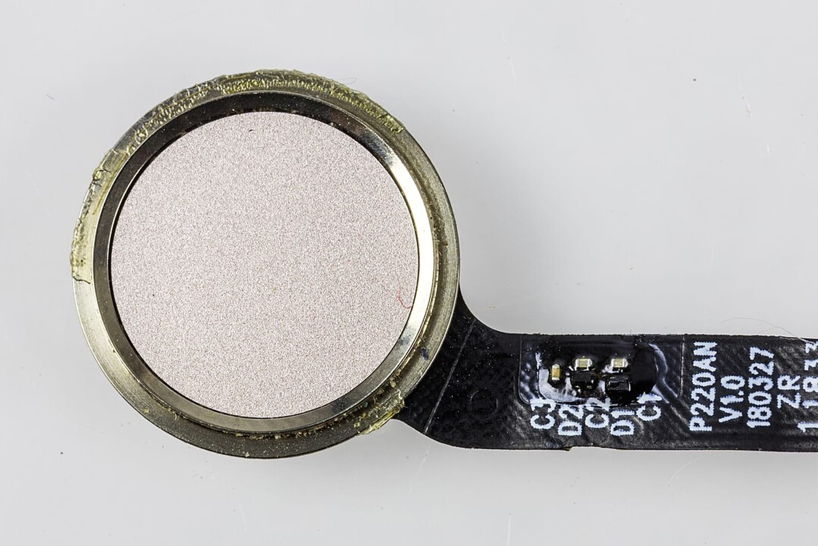 A smartphone fingerprint sensor module