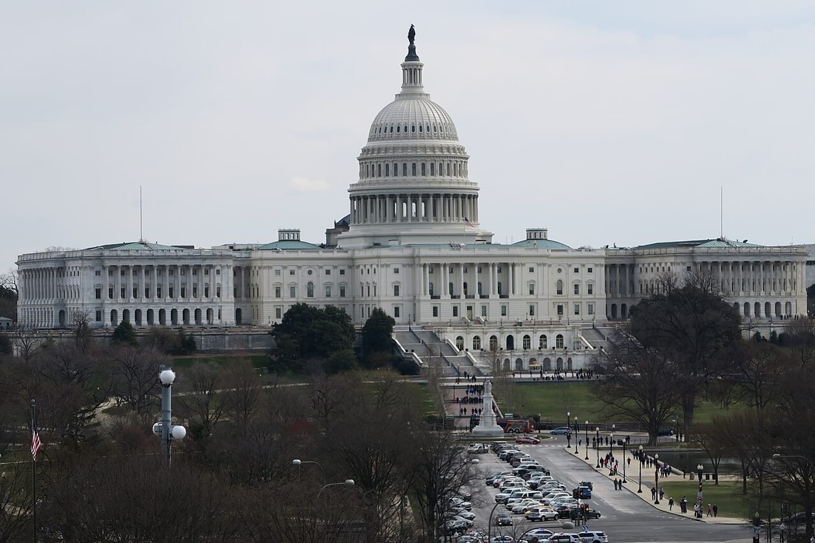 The west front of the US Capitol
