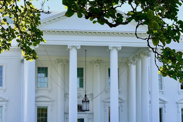 The North Portico of the White House