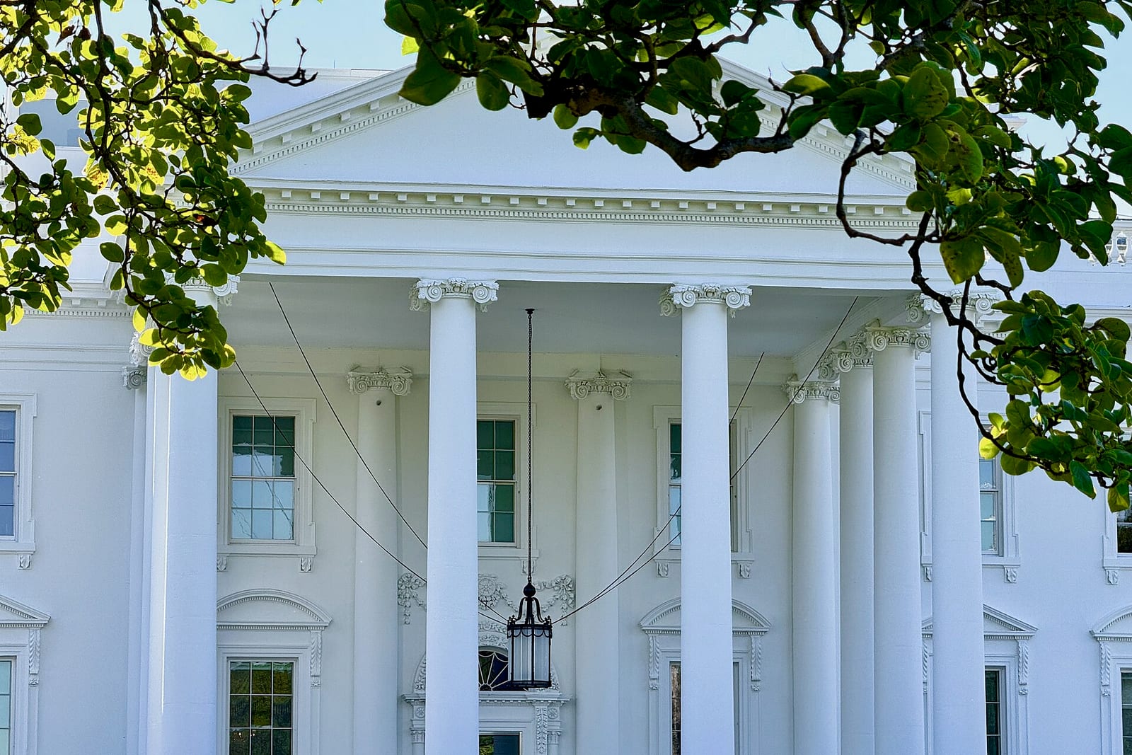 The North Portico of the White House